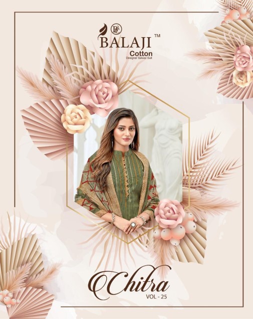 Balaji Chitra 25 Printed Cotton Designer Dress Material